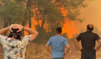 Antalya’da alevler yerleşim yerlerine yaklaştı