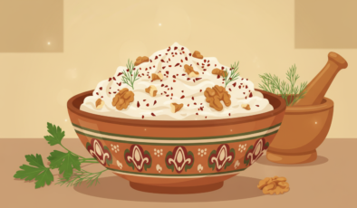 Geleneksel Çerkez Tavuğu Tarifi: Cevizli Tavuk Ezmesi Sanatı