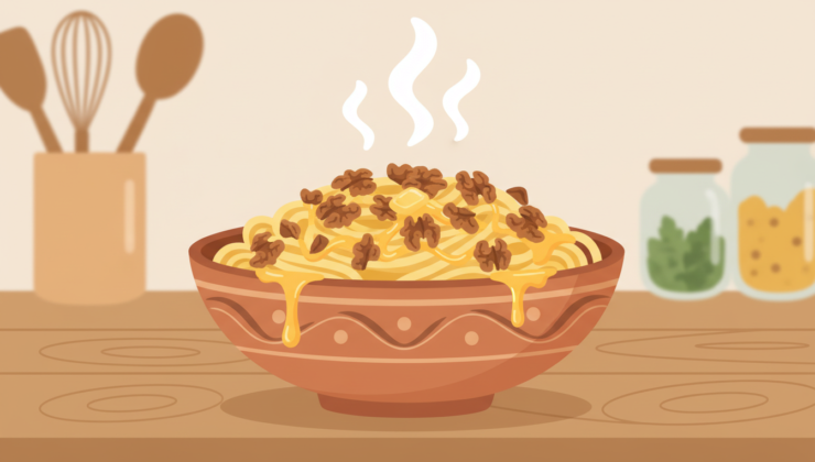 Cevizli Peynirli Erişte: Geleneksel Lezzetin Modern Yorumu