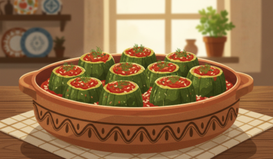 Kıymalı ve Dereotlu Kabak Dolması: Türk Mutfağının Enfes Lezzeti