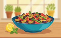 Közlenmiş Patlıcan Salatası: Yaz Sofralarının Vazgeçilmezi