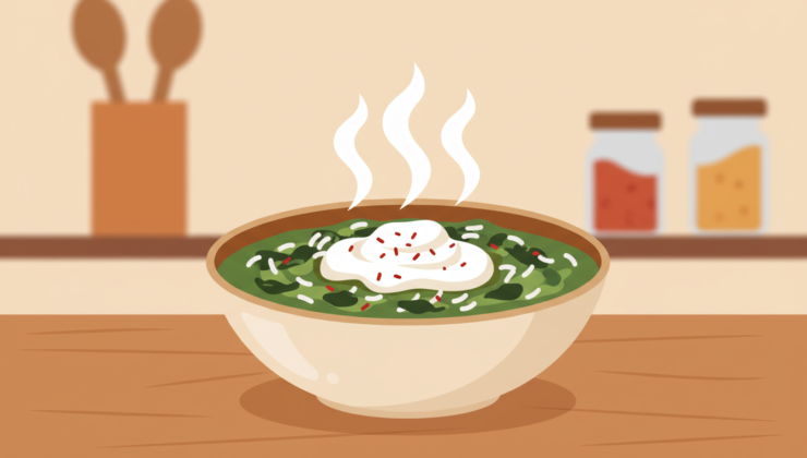 Pirinçli ve Yoğurtlu Ispanak Yemeği: Sağlıklı ve Lezzetli Bir Klasik